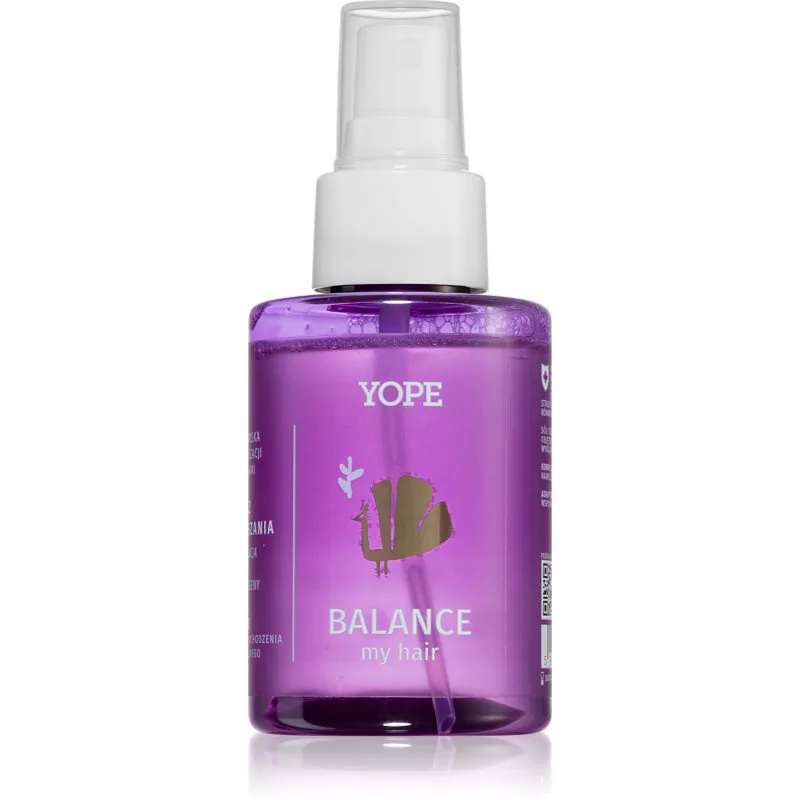 Yope BALANCE my hair αλμυρό σπρέι για όγκο μαλλιών 100 ml