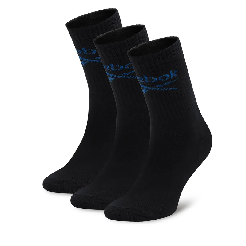 Κάλτσες μακριές Reebok R0258-SS24 (3-pack) Μαύρο