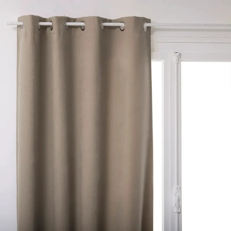 Κουρτίνα Blackout Viki Μπεζ 135X260cm Atmosphera