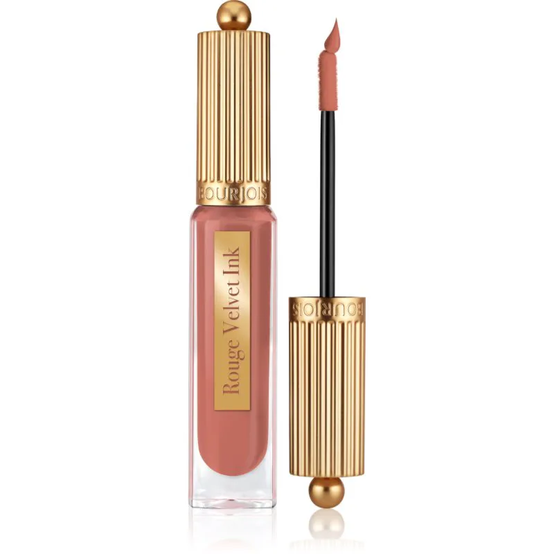 Bourjois Rouge Velvet Ink υγρό κραγιόν με ματ αποτελέσματα απόχρωση 13 Μπεζ Seller 3.5 μλ