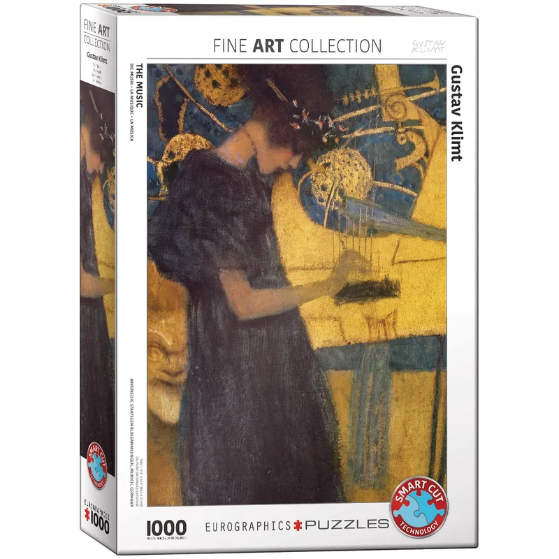 Puzzle 1000τμχ The Music by Gustav Klimt