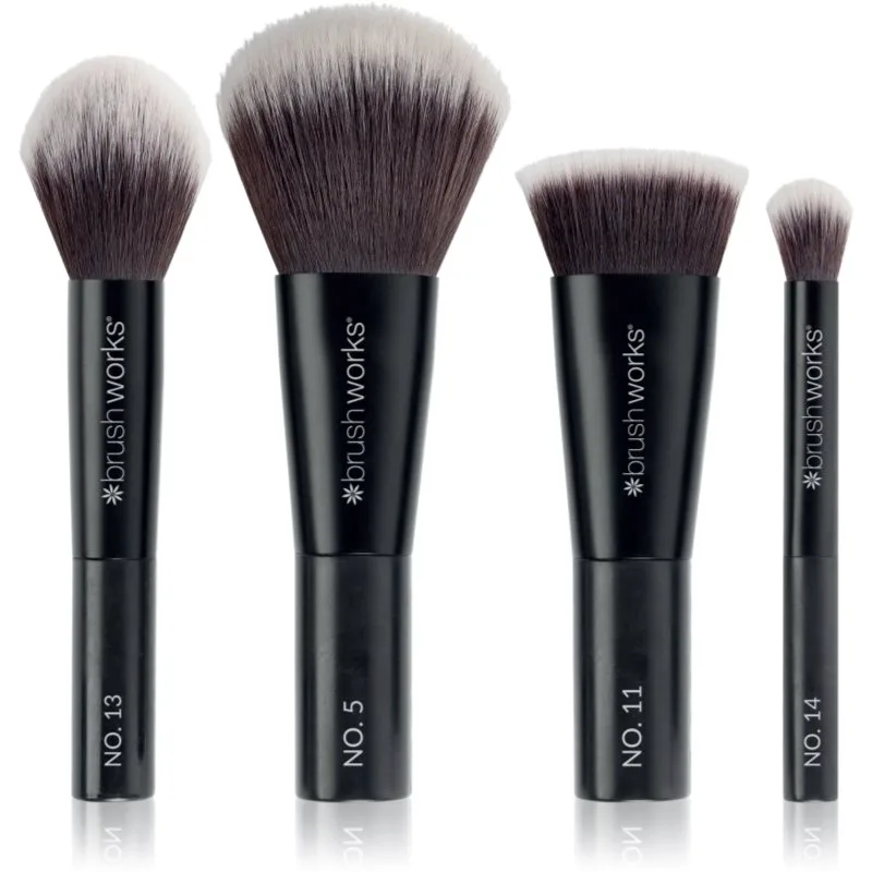Brushworks On The Move Makeup Minis Complexion σετ με πινέλα