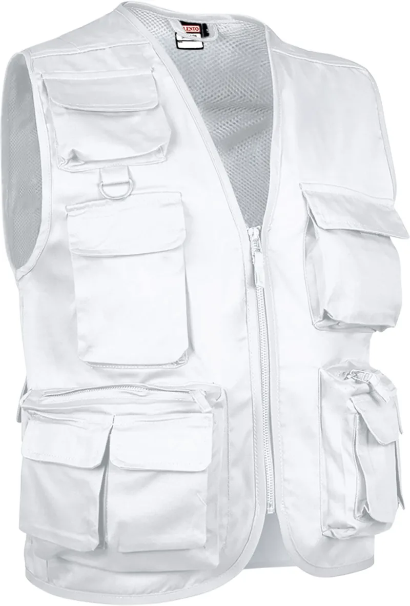 Γιλέκο SAFARI Valento CHVASAFBL White