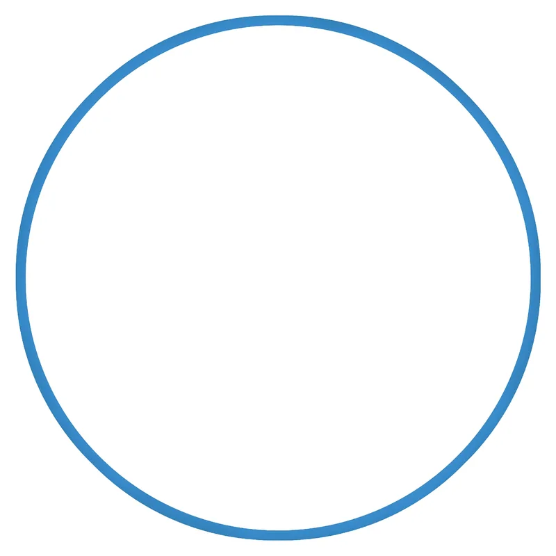 Χούλα-Χουπ 60cm Φ18mm 155g Μπλε