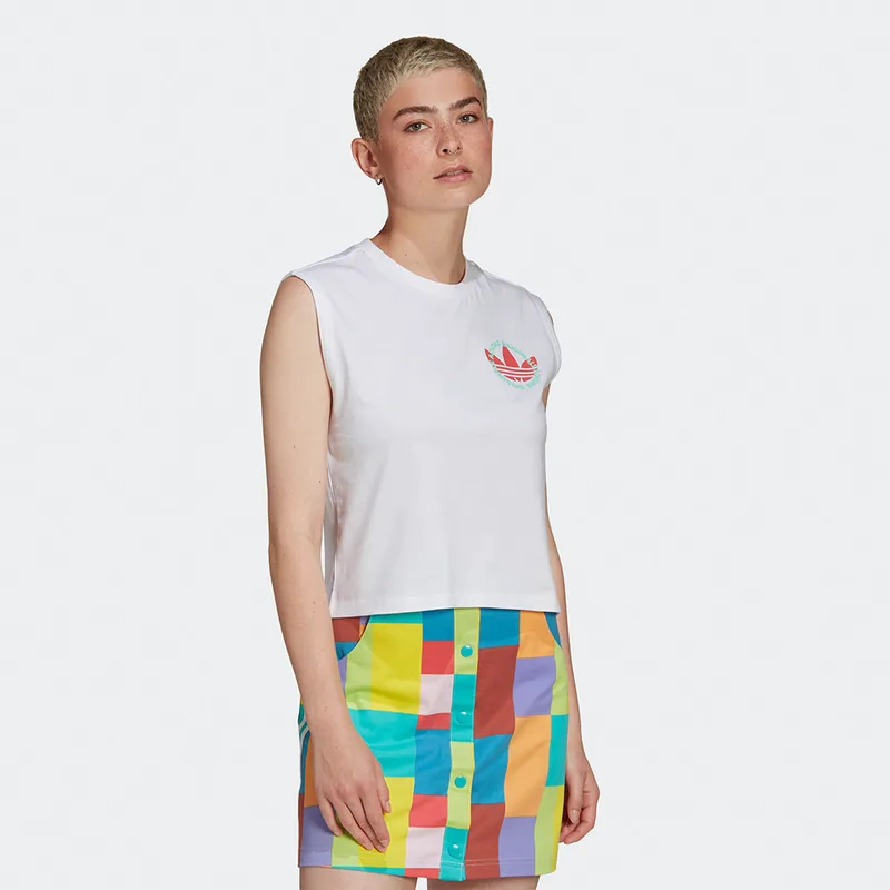 adidas Originals Γυναικείο Cropped Αμάνικο T-Shirt (9000098044_1539)