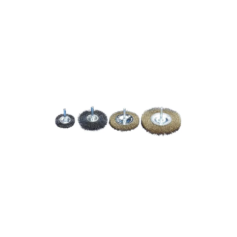 Συρματόβουρτσα Στρογγυλή Με Αξονάκι 75mm TOKEN TOOLING 880320
