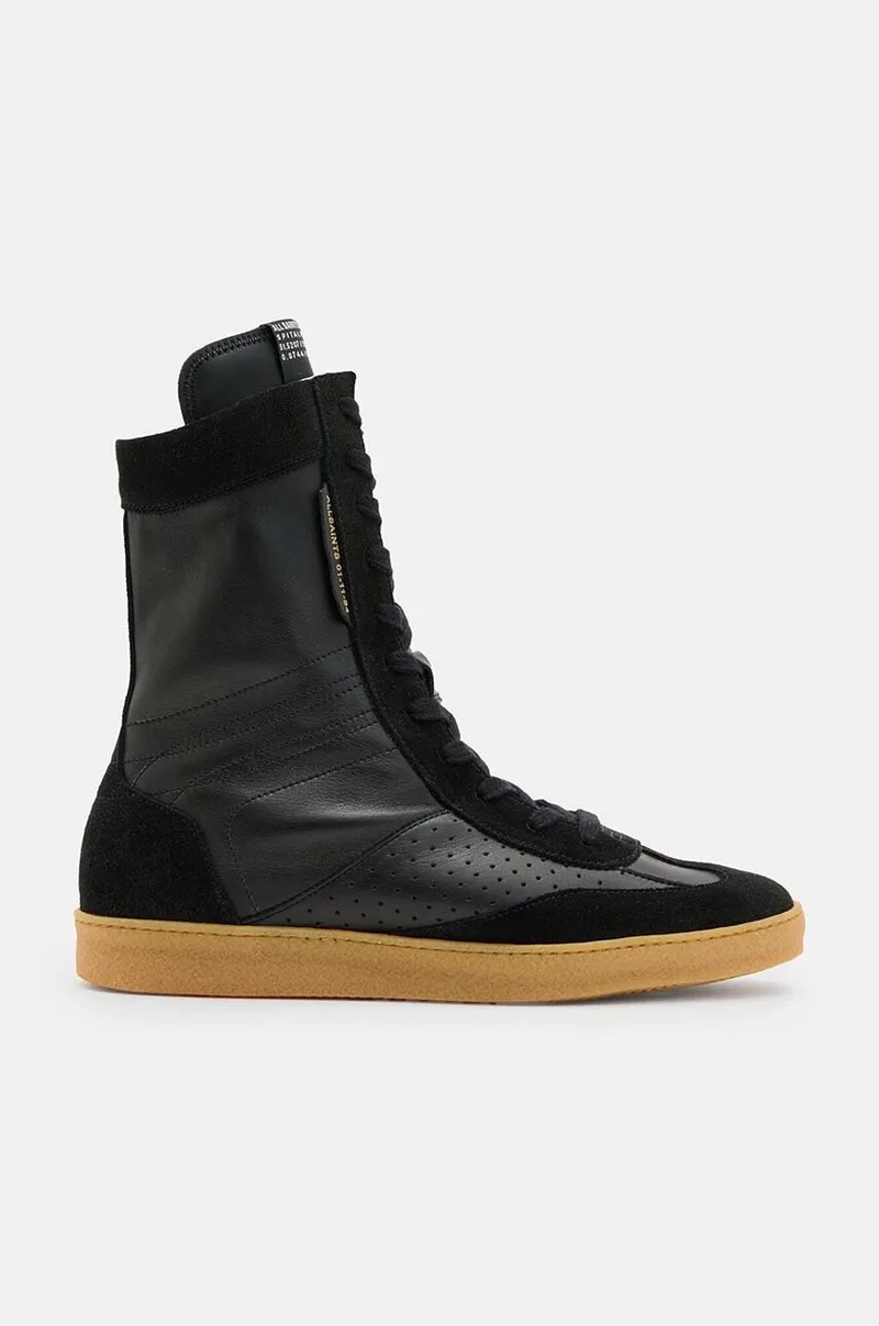 Δερμάτινες μπότες AllSaints Louise High Top