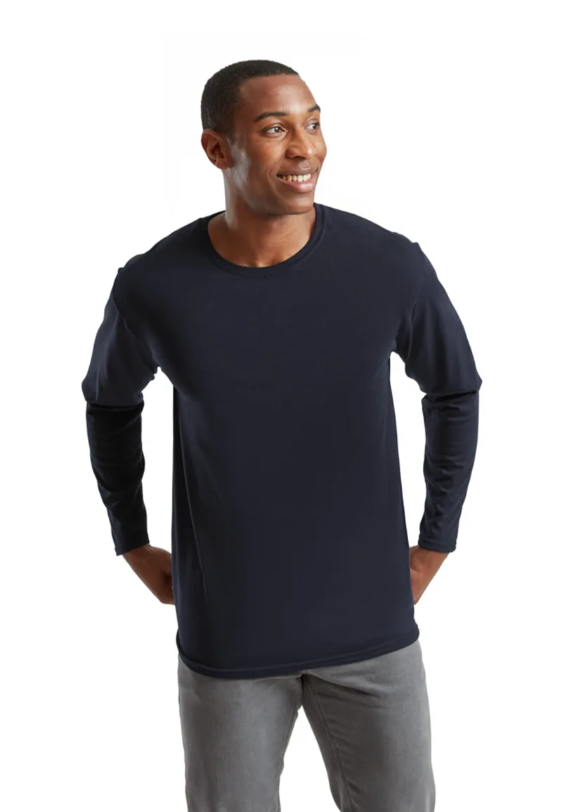 Μακρυμάνικο T-Shirt Iconic 150 Fruit of the Loom 61-446-0 Deep Navy