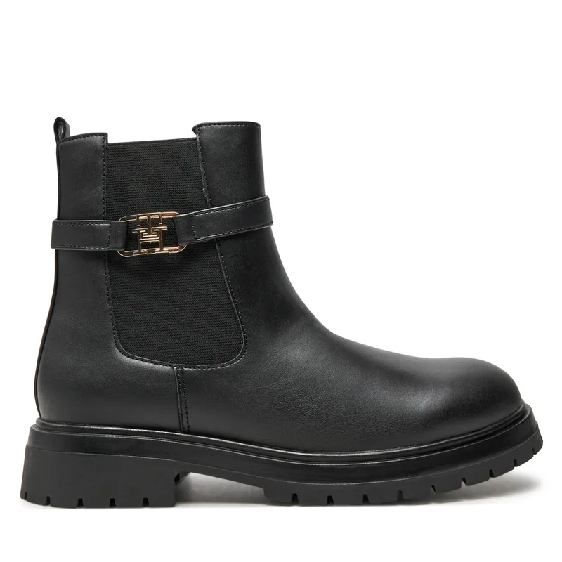 Μποτάκια Tommy Hilfiger Chelsea Boot T3A5-33572-1351 S Μαύρο