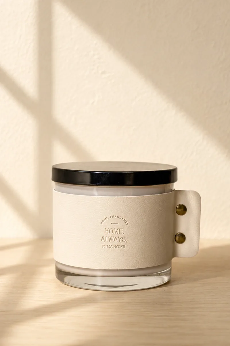 Αρωματικο Κερι Home Always Cotton 280Gr Nima Μονόχρωμο