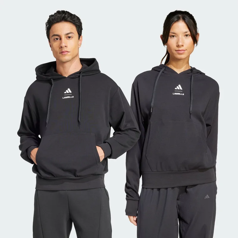 adidas Les Mills Graphic Unisex Μπλούζα με Κουκούλα (9000248941_1469)