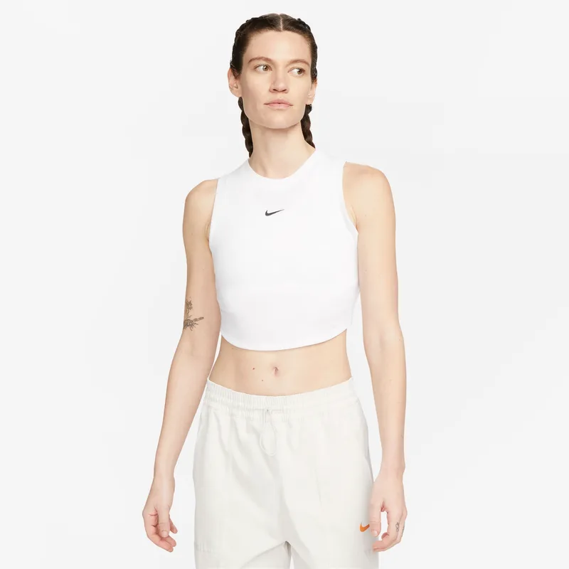 Nike Sportswear Essential Γυναικείο Cropped Αμάνικο T-Shirt (9000151901_1540)