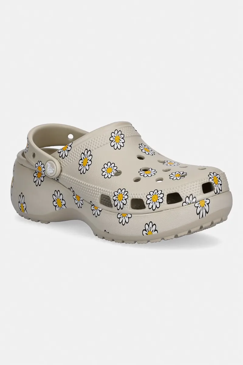 Crocs σαγιονάρες πλατφόρμας Γυναικείες Classic Platform Floral Clog