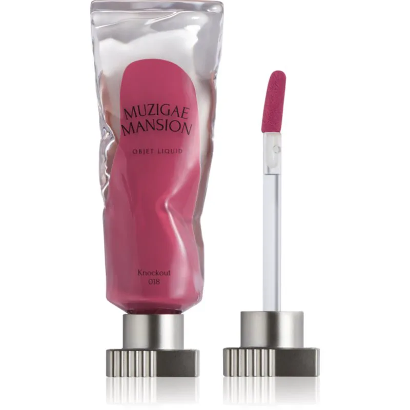 MUZIGAE MANSION Objet Liquid μακράς διαρκείας ρευστό κραγιόν με ματ αποτελέσματα απόχρωση 018 Knockout 6 ml