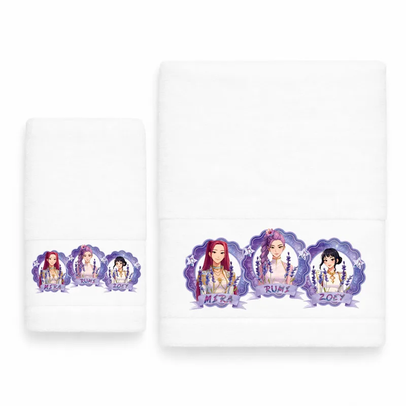 Παιδικές Πετσέτες (σετ 2 τεμ) Girls Band White