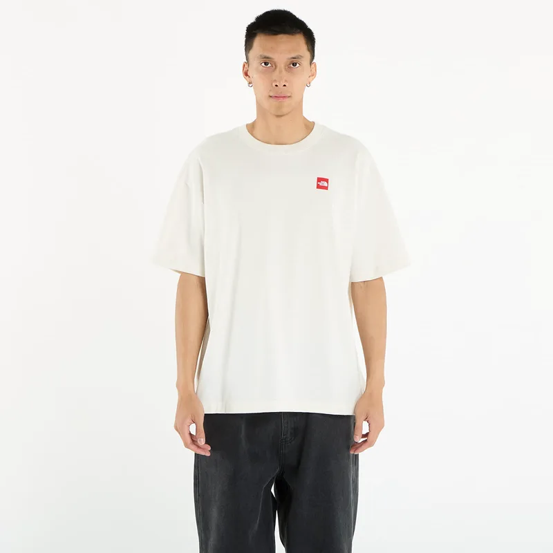 T-shirt The North Face M Redbox S/S Tee White Dune M