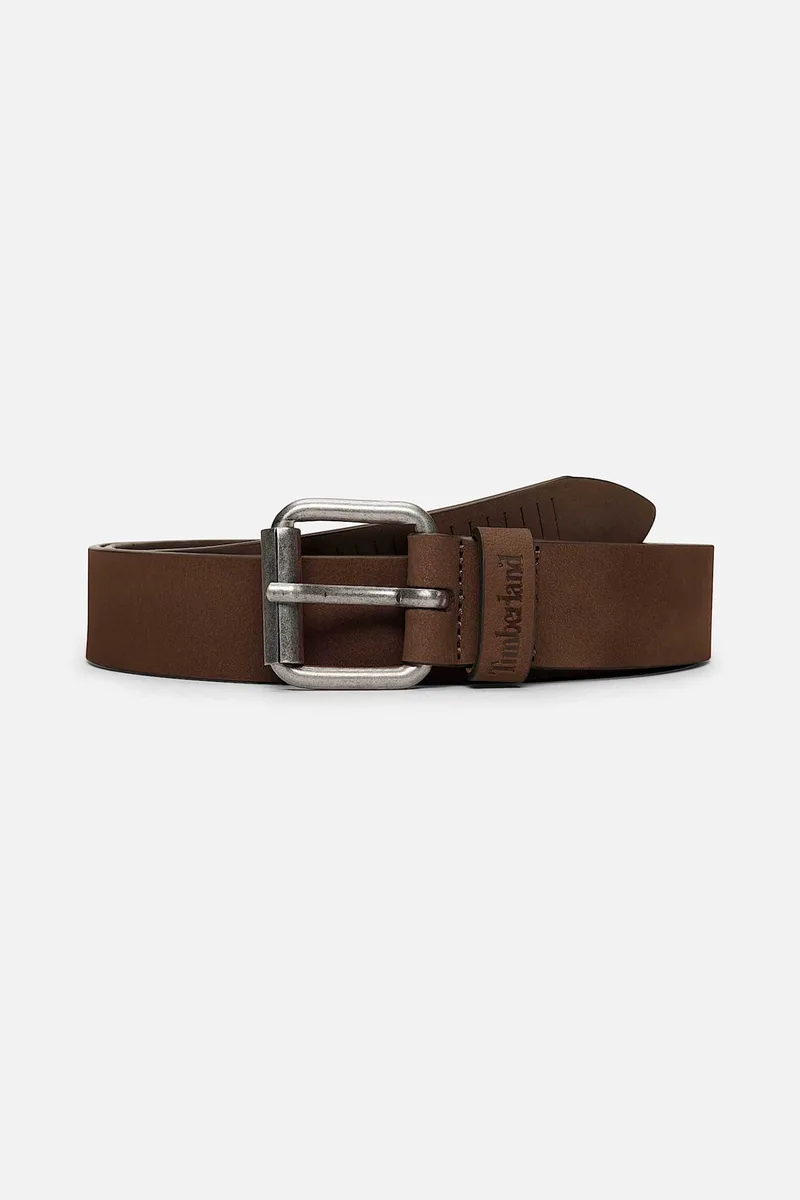 Timberland ανδρική δερμάτινη ζώνη "Nubuck Riem" - TB0A5MRS2421 Καφέ