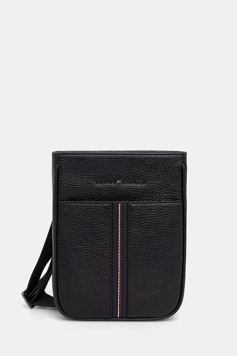 Tommy Hilfiger φάκελος που φοριέται στον ώμο ανδρικός από απομίμηση δέρματος