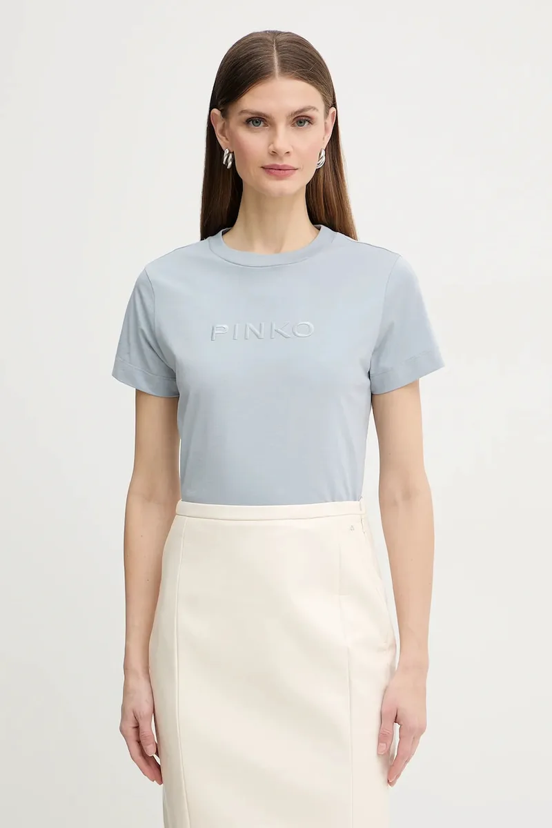 Pinko Βαμβακερό μπλουζάκι Pinko