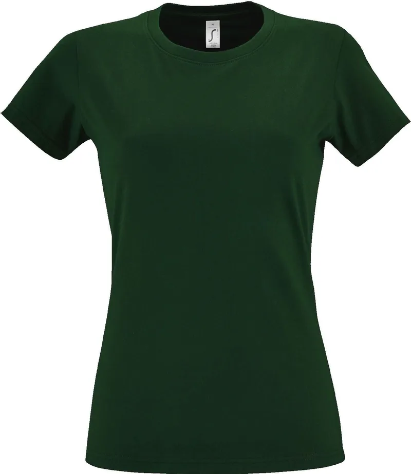 Γυναικείο T-shirt Imperial Women SOLS 11502 Bottle Green