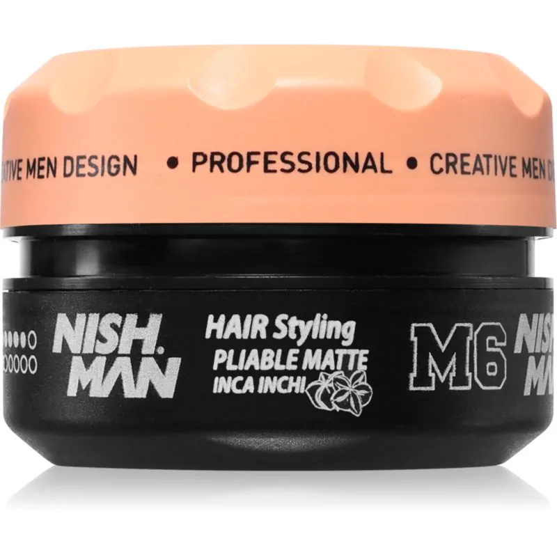 Nish Man M6 ματ κερί για τα μαλλιά 100 ml