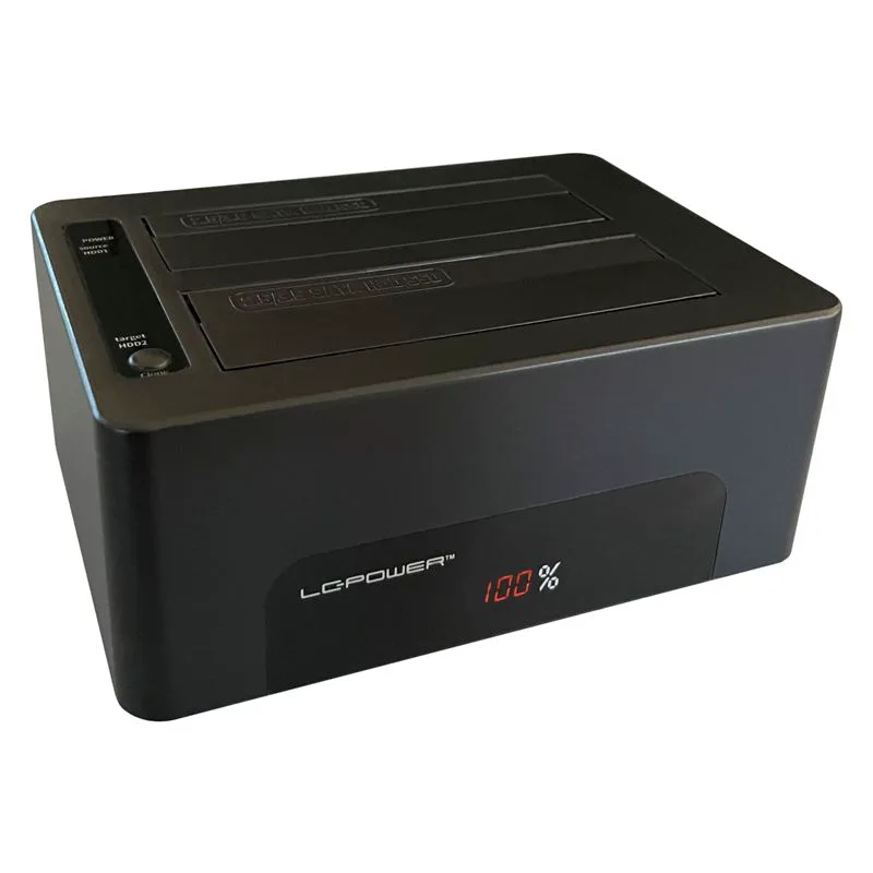 LC-Power LC-DOCK-U3-V HDD Docking Station with Clone Function