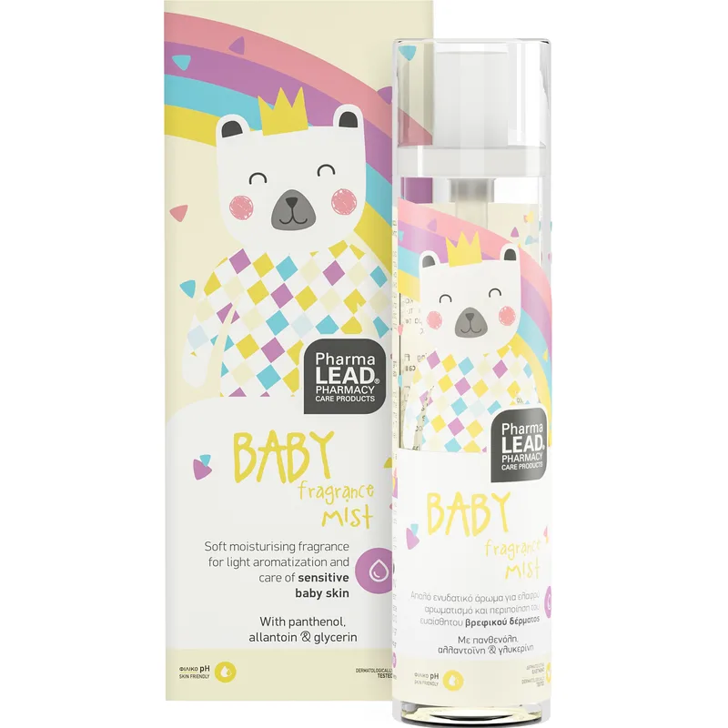 Pharmalead Baby Fragance Mist Απαλό Ενυδατικό Άρωμα για Ελαφρύ Αρωματισμό & Περιποίηση του Ευαίσθητου Βρεφικού Δέρματος 100ml