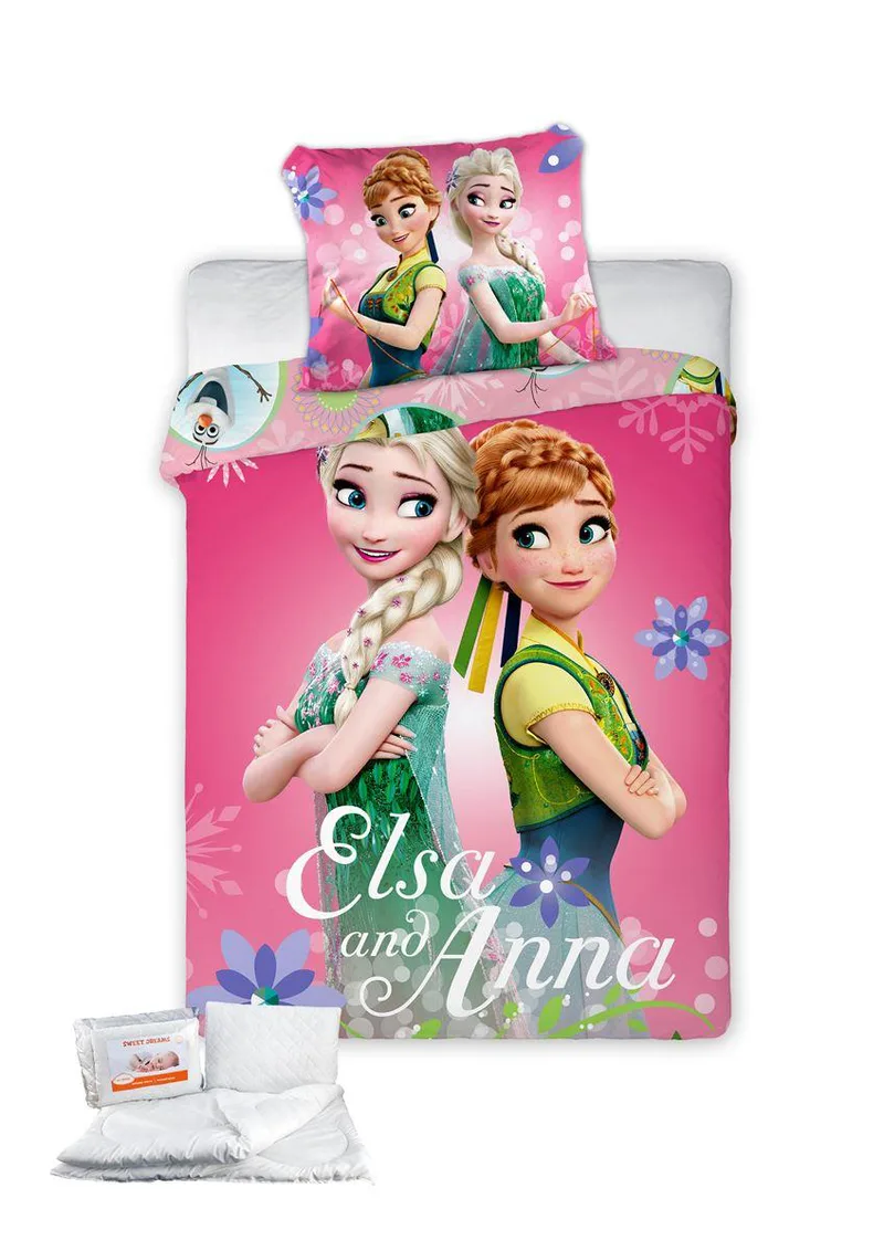 Σετ Κούνιας 4τμχ Βαμβακερό Frozen 584 Digital Print 100x135εκ. Disney DimCol (Ύφασμα: Βαμβάκι 100%, Μέγεθος: Κούνιας) - DimCol - 41160827005