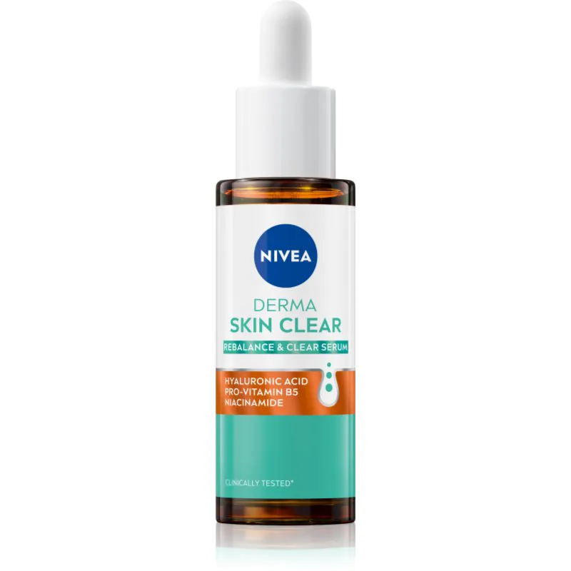 NIVEA Derma Skin Clear αποκαταστατικός ορός προσώπου για προβληματική επιδερμίδα 30 ml