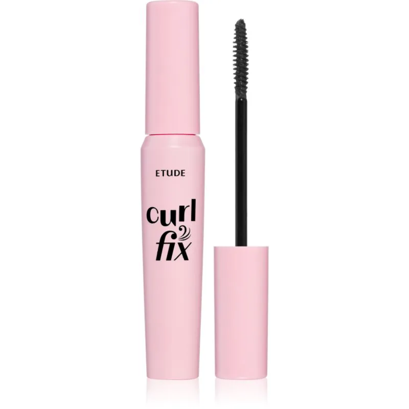 ETUDE Curl Fix Mascara αδιάβροχη μάσκαρα για όγκο και γυριστές βλεφαρίδες απόχρωση Black 8 γρ