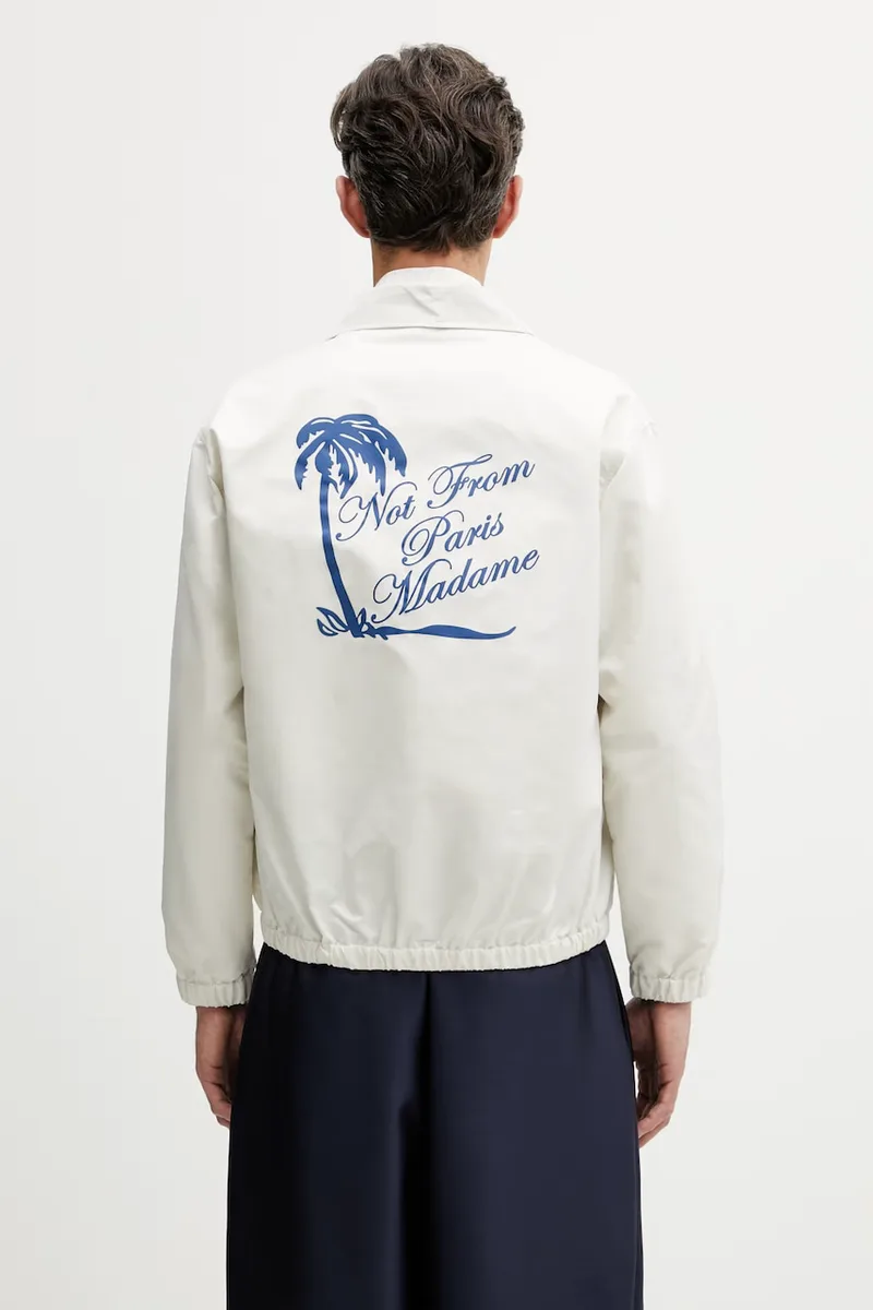 Drôle de Monsieur κοντό μπουφάν ανδρικό Slogan Palmier