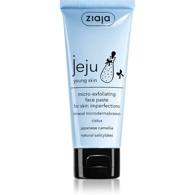 Ziaja Jeju Young Skin καθαριστική απολεπιστική πάστα 75 μλ