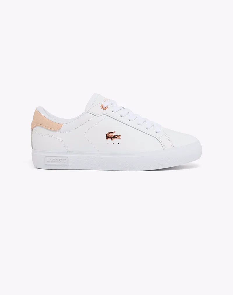 LACOSTE ΠΑΠΟΥΤΣΙΑ ΓΥΝΑΙΚΕΙΑ POWERCOURT 126 4 37-51SFA01931Y9-0000 White