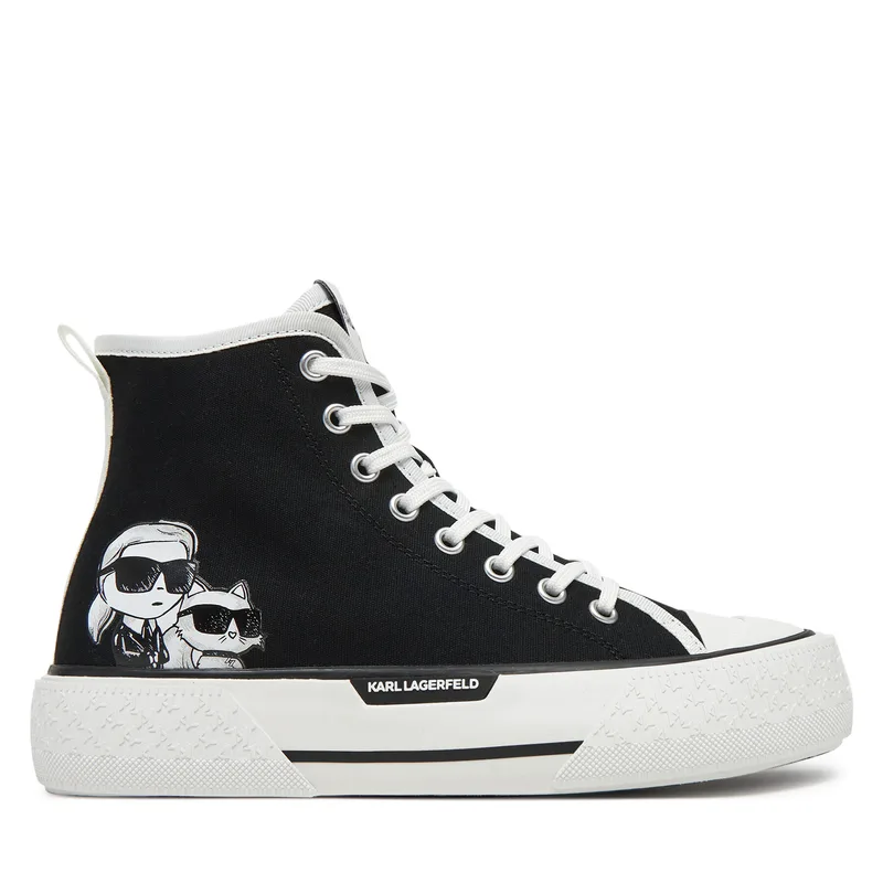 Sneakers KARL LAGERFELD KL60654T Μαύρο