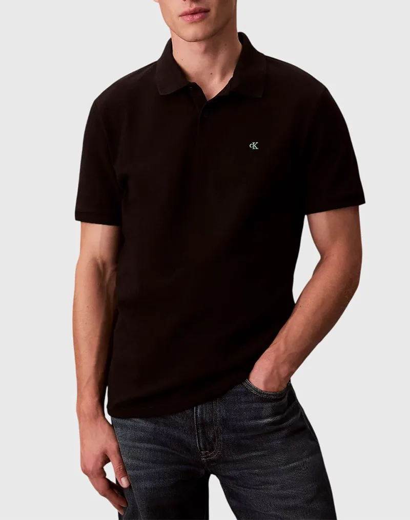 CALVIN KLEIN JEANS SS CASUAL PIQUE CLASSIC POLO LV040EM269-UB1 Black
