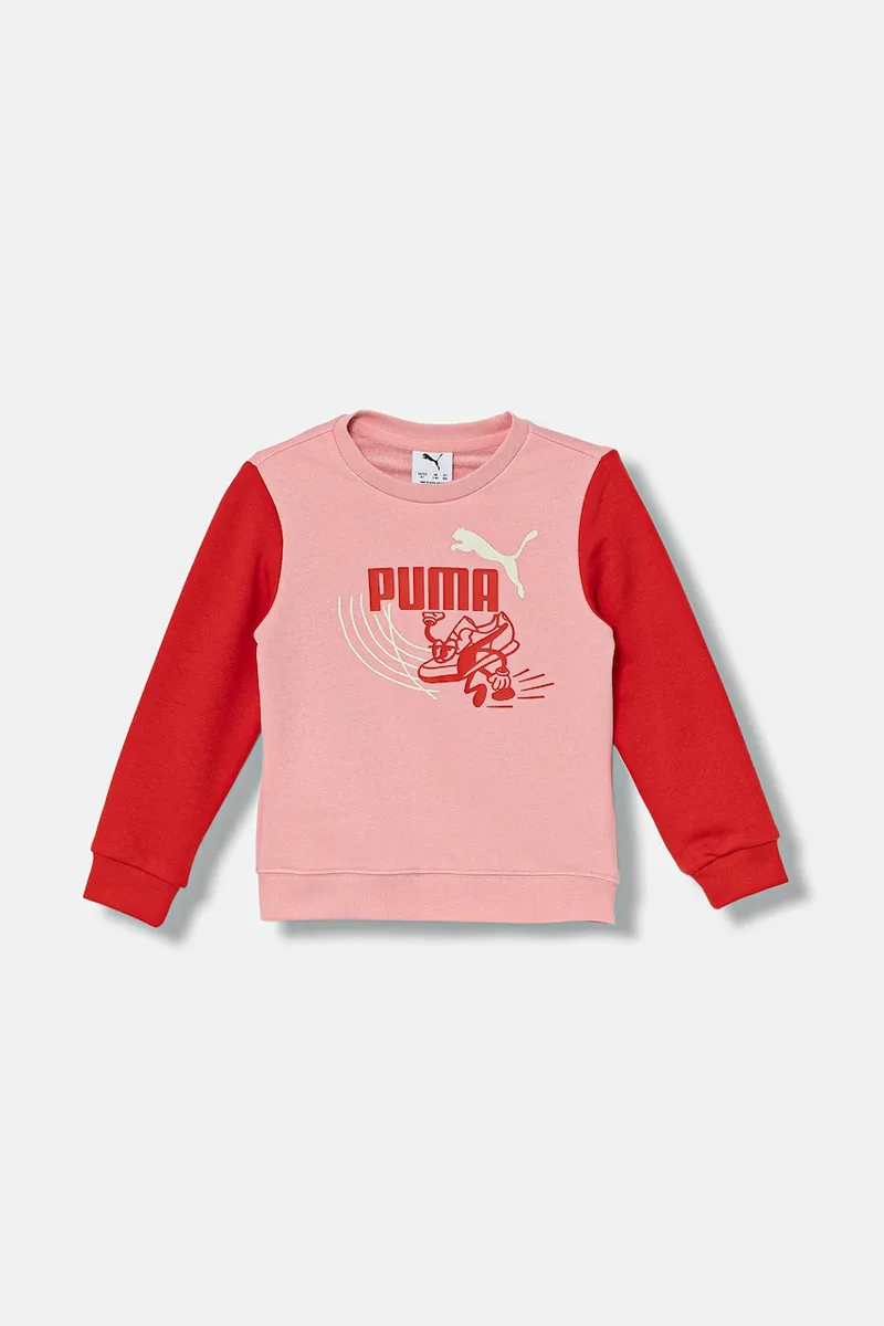 Παιδική μπλούζα Puma LITTLE RUNNERS Crew TR PS