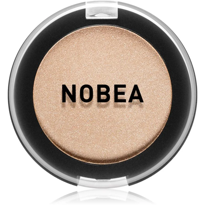 NOBEA Day-to-Day Mono Eyeshadow σκιές ματιών με στρας απόχρωση Toasted almond 3,5 γρ