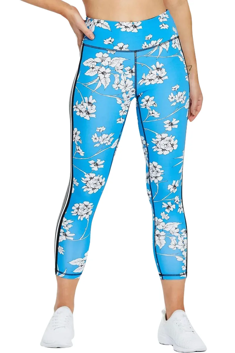 Κολάν DKNY Poppy Linear Printed - High Waist DP9P1930-RV1 Γυναικείο