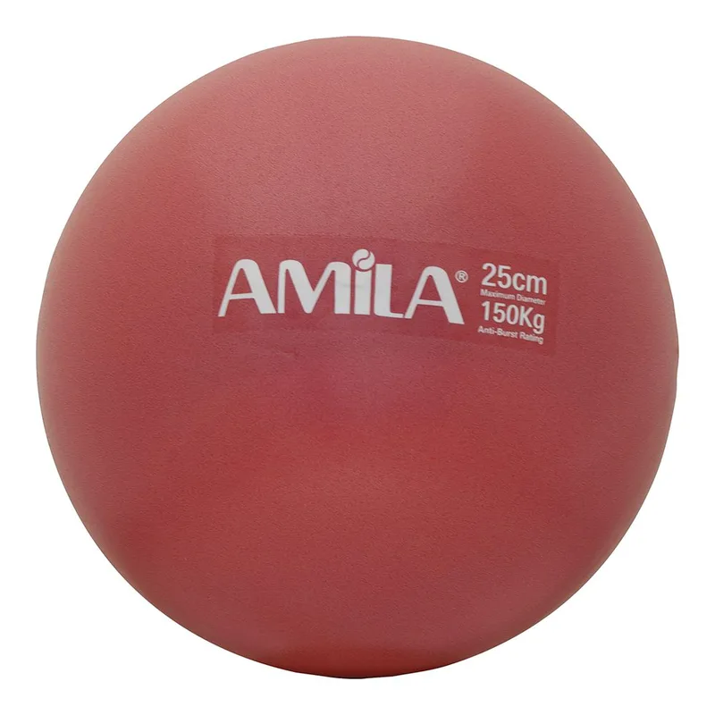 Μπάλα Πιλάτες Amila 25cm Κόκκινη