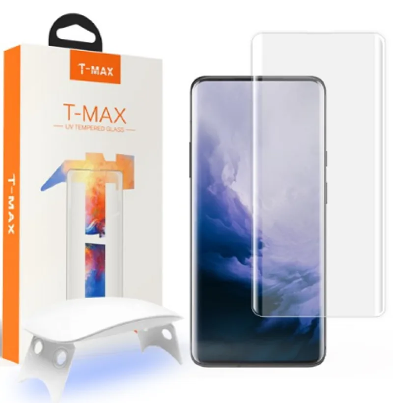 T-MAX Liquid Full Glue 3D Tempered Glass - Σύστημα Προστασίας Οθόνης OnePlus 9 Pro (5206015066559)