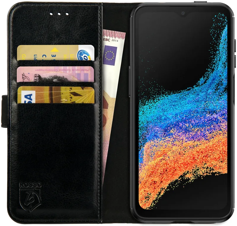 Κόκκινο Element PU Θήκη Πορτοφόλι Samsung Galaxy Xcover 6 Pro - Black (8719246365966)