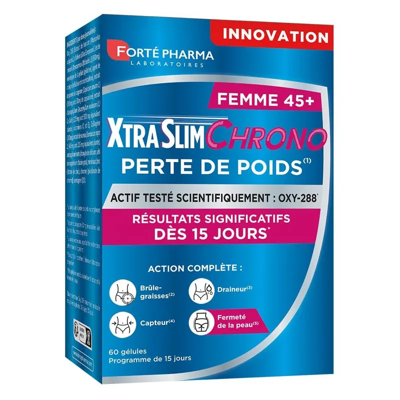 Forte Pharma XtraSlim Chrono Weight Loss Women 45+ 60 capsules