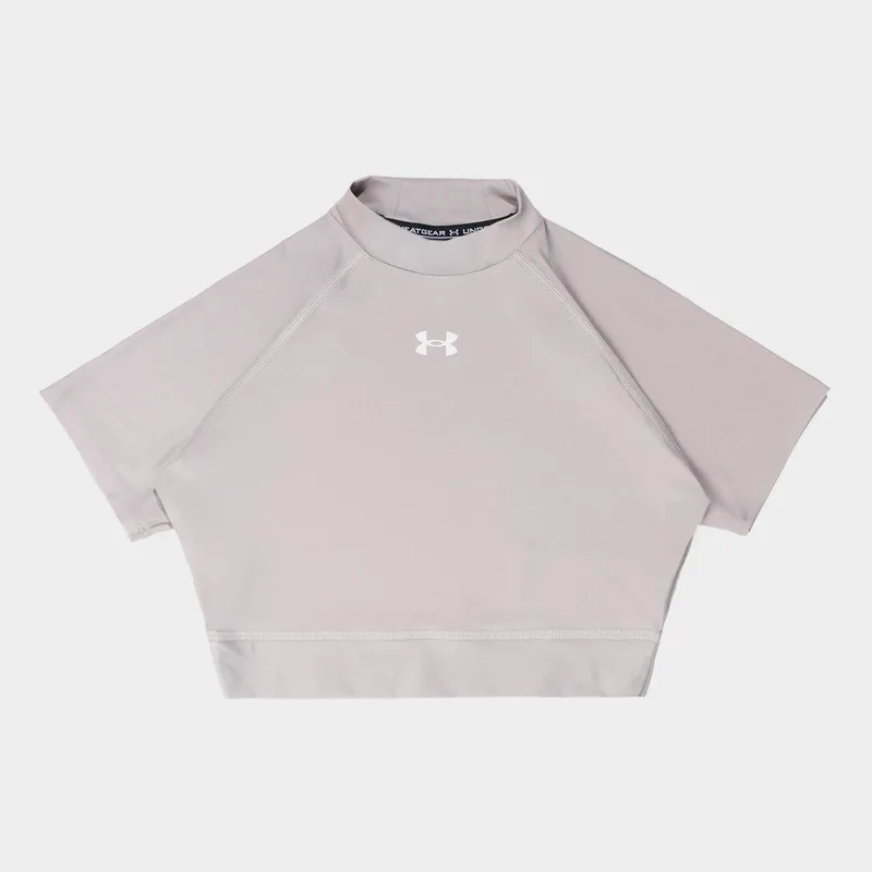 Under Armour HeatGear Crop Mock Γυναικείο T-Shirt (9000265453_93006)