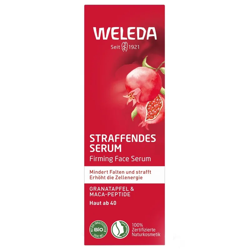 Weleda Pomegranate Firming Face Serum Συσφιγκτικός Ορός Προσώπου με Ρόδι για Ενδυνάμωση & Προστασία του Δέρματος 30ml