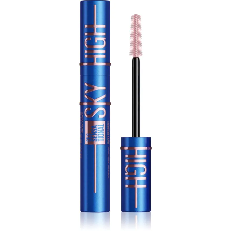 MAYBELLINE NEW YORK Lash Sensational Sky High μάσκαρα για όγκο και επιμήκυνση απόχρωση Navy Blue 7.2 ml