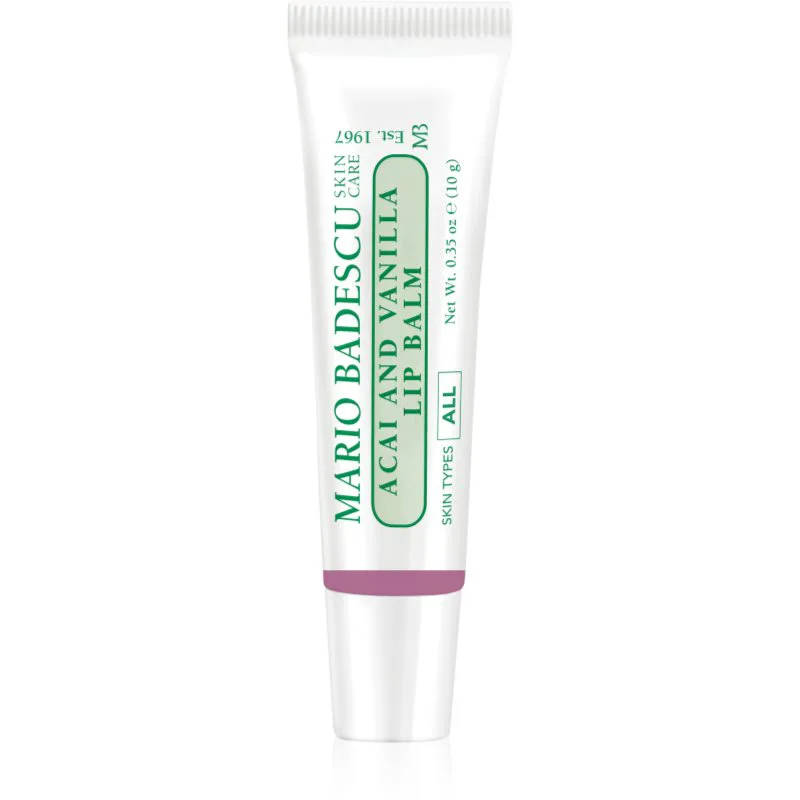 Mario Badescu Acai and Vanilla Lip Balm ενυδατικό βάλσαμο για τα χείλη 10 γρ