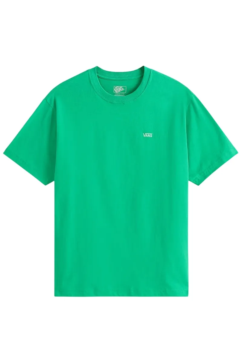 Vans Left Chest II Ανδρικό T-Shirt Loose Fit - Πράσινο-VN000P1PFLX1-GREEN