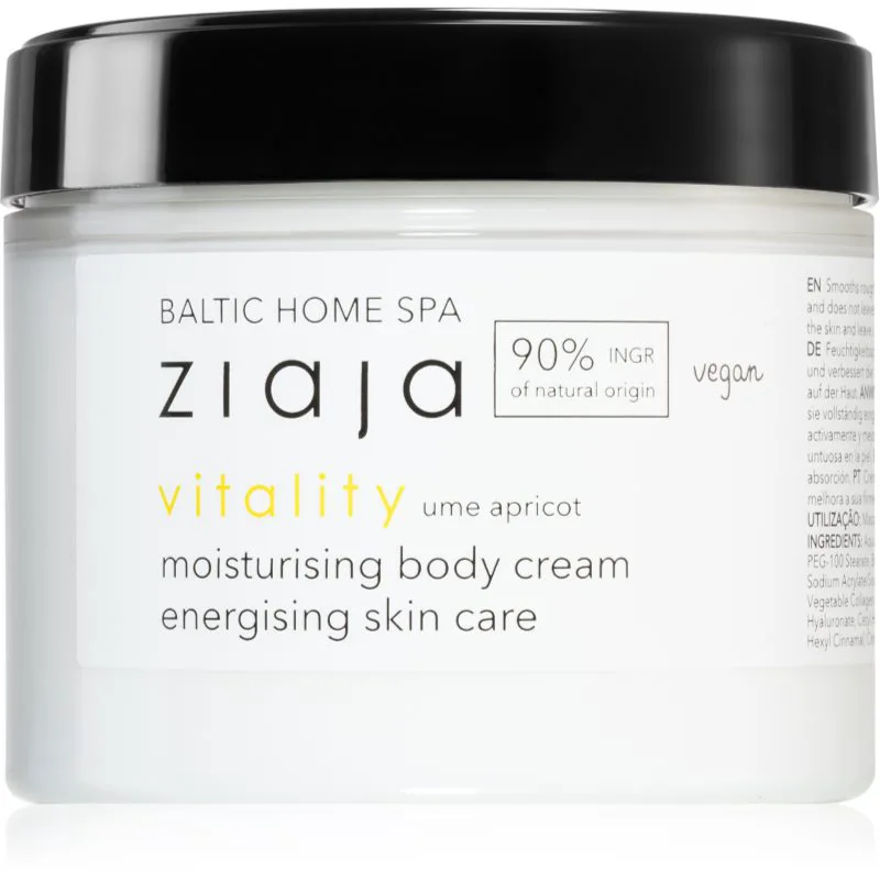 Ziaja Baltic Home Spa Vitality ενυδατική κρέμα σώματος 300 ml