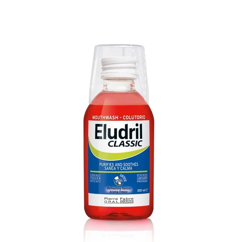 ELGYDIUM Eludril Classic Στοματικό Διάλυμα 200ml
