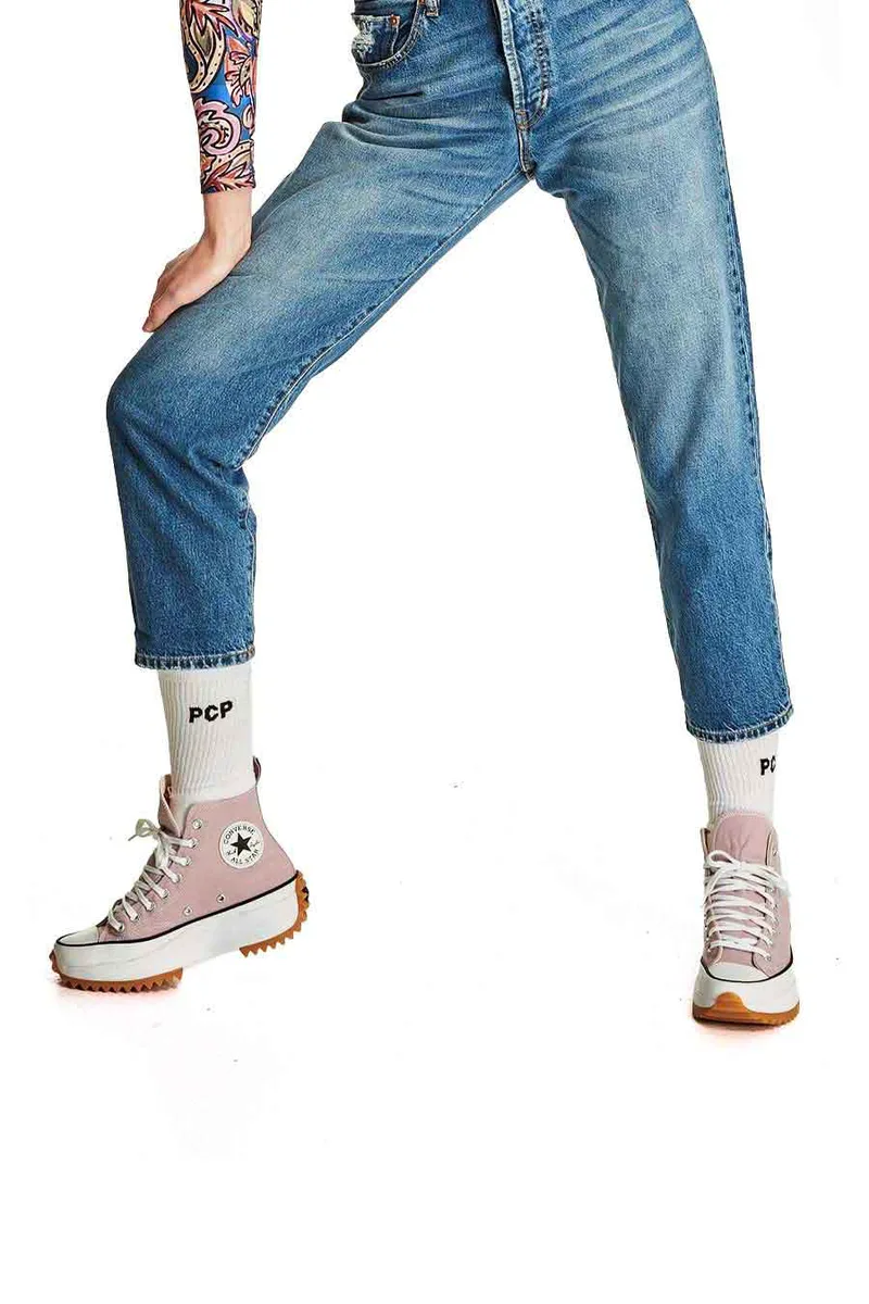 PCP One-size Κάλτσες PCP SOCKS - ΑΣΠΡΟ-PCPSOCKS-WHITE
